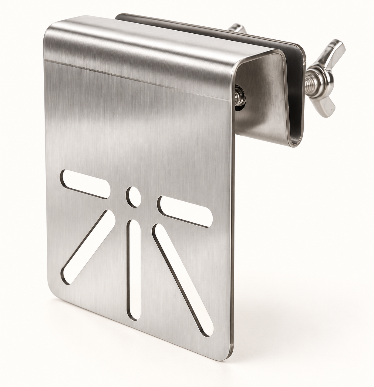 Stainless steel gutter camera mounting bracket