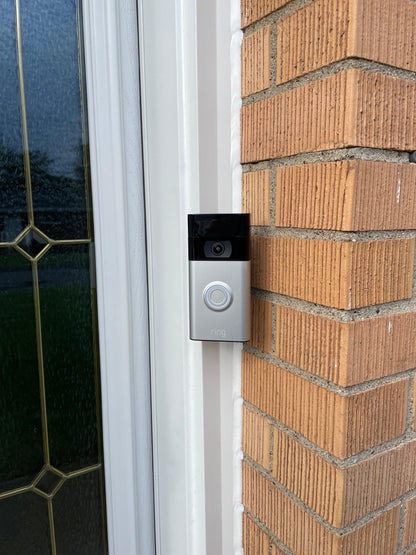 Corner Angled 45 Degree 1in Fixed Trim Narrow/Slim Mount for Video Doorbells - DoorbellMount.Com