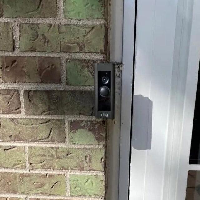 Ring Pro2 Doorbell Brick Extension - 9/16in Wide - Full Offset 1-1/8" - Choose Extension Length - DoorbellMount.Com