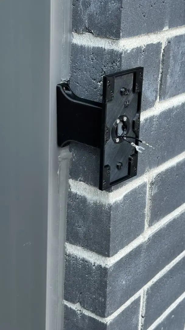 Simplisafe Pro Doorbell Brick Extension - 9/16in Wide Base - Full Offset - Optional Length Selection - DoorbellMount.Com