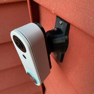 Swivel 35° Mount for Doorbells - Adjustable Swivel Version for Frontal Angle Adjustment - DoorbellMount.Com